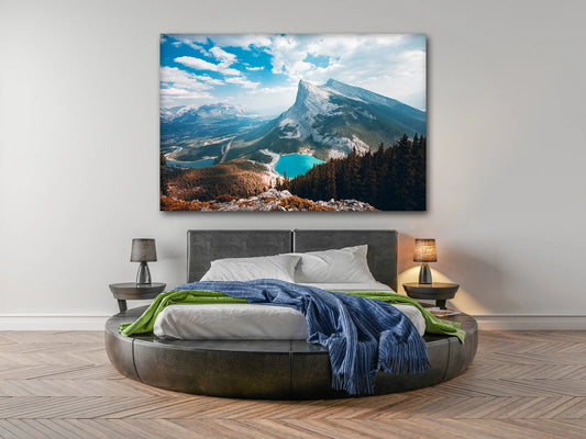 Bow Valley Provincial Park Wall Art Canvas Poster Canvas Print Decor Wall Art Poster Sticker