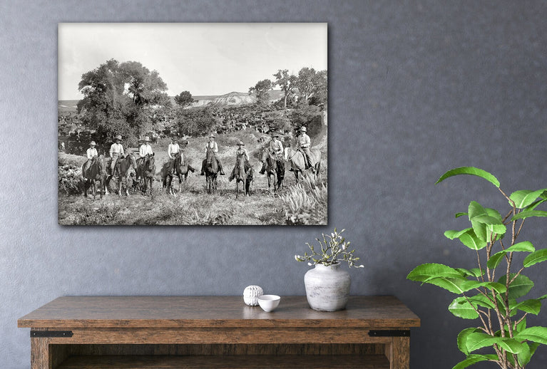 The Chisholm Trail Canvas Wall Art Canvas Poster Canvas Print Decor Wall Art Poster Sticker