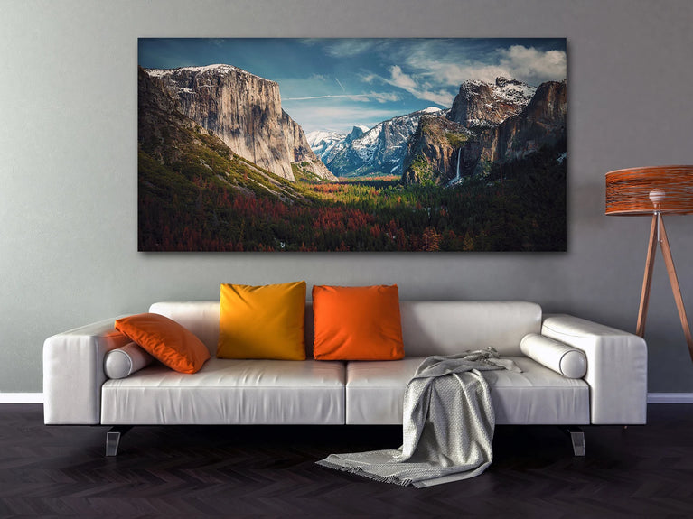 Yosemite National Park Wall Art Canvas Poster Canvas Print Decor Wall Art Poster Sticker