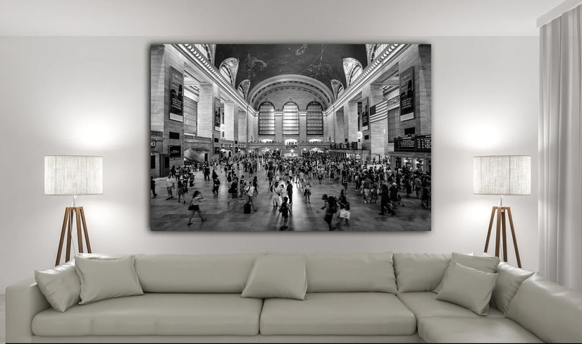 Grand Central Station NYC Canvas Wall Art, Canvas Print Poster Sticker