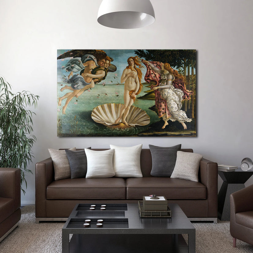 The Birth Of Venus, By Sandro Botticelli Canvas Print Wall Art Poster Sticker