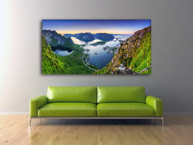 The Magic Islands Of Lofoten Norway Wall Art Canvas Poster Canvas Print Decor Wall Art Poster Sticker