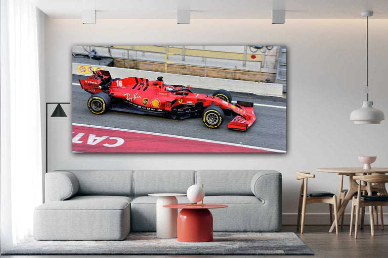 The Formula 1 Car Canvas Print, Formula 1 Car Canvas Wall Art Poster Sticker