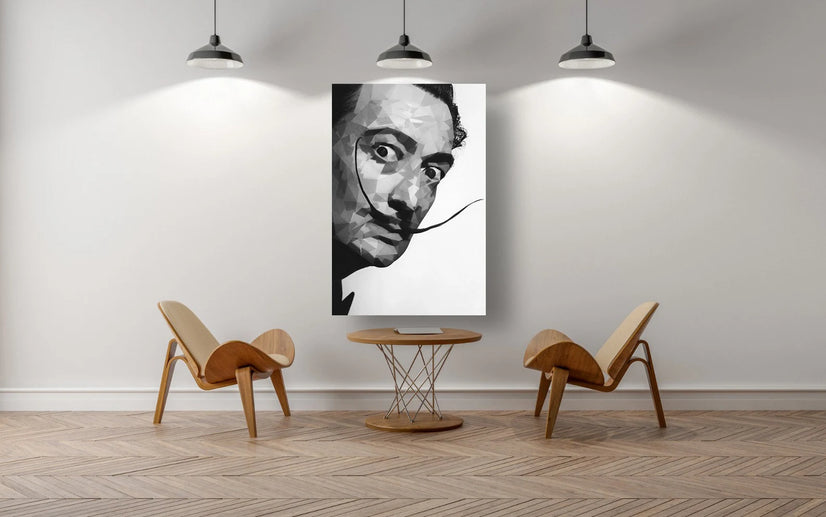 Salvador Dali Canvas Wall Decor, Famous Painters Canvas Print Wall Art Poster Sticker