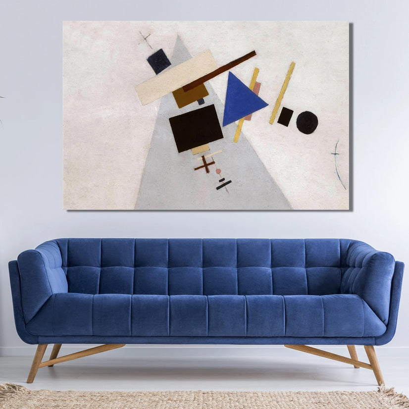 Composición Suprematista By Kazimir Malevich, Malevich Picture Abstract Artwork Canvas Print Wall Art Poster Sticker