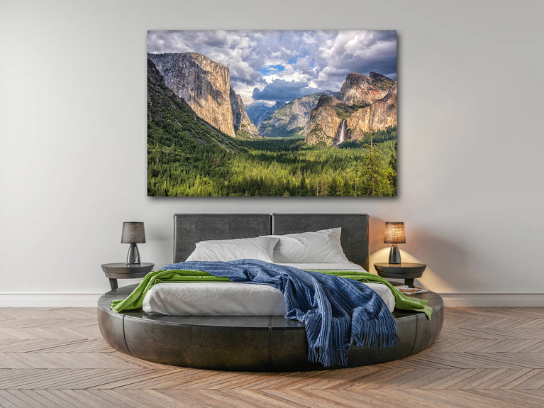 Summer In Yosemite National Park Wall Art Canvas Poster Canvas Print Decor Wall Art Poster Sticker