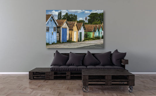 Casa Rural Francia Canvas Wall Decor, Canvas Print Wall Art Poster Sticker