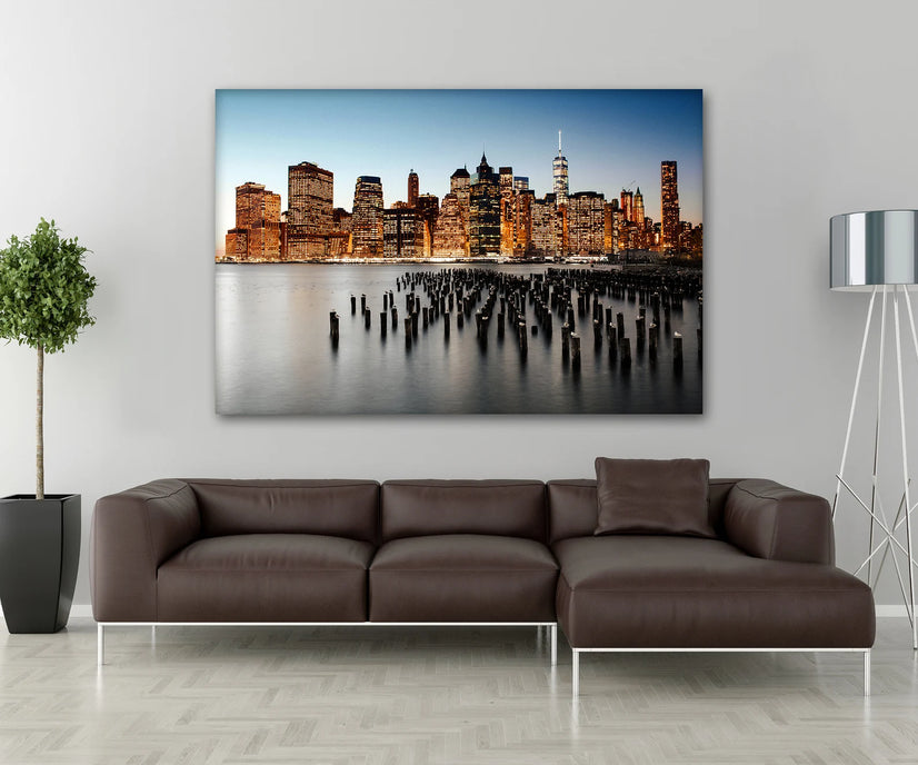 Brooklyn Bridge Park Wall Art Canvas Poster Canvas Print Decor Wall Art Poster Sticker