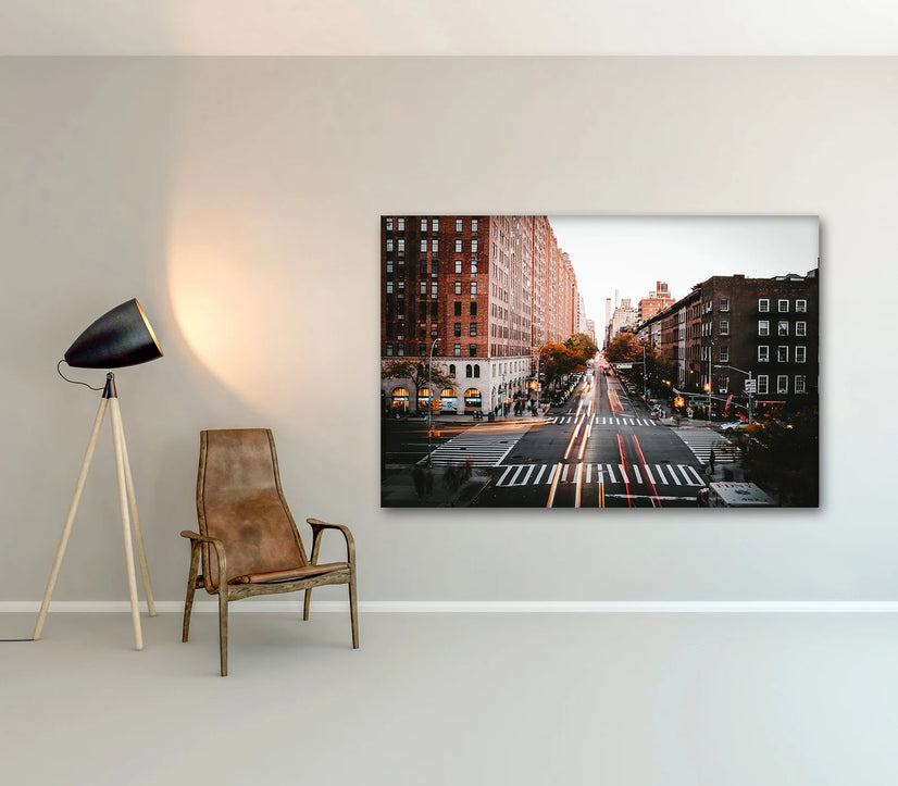 West 23rd Street and 10th Avenue Canvas Poster Canvas Print Decor Wall Art Poster Sticker