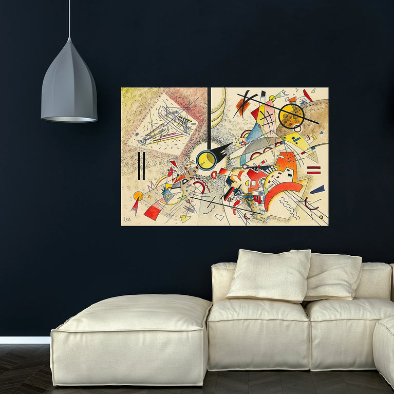 Ohne Titel By Wassily Kandinsky Wall Art Canvas Poster Canvas Print Decor Wall Art Poster Sticker