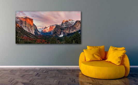 El Capitan Yosemite Valley National Park Wall Art Canvas Poster Canvas Print Decor Wall Art Poster Sticker