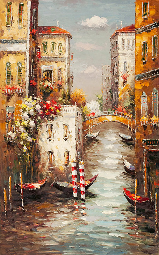 Europe Italy Venice Landscape Fine Art Canvas, Canvas Print Wall Art Poster Sticker