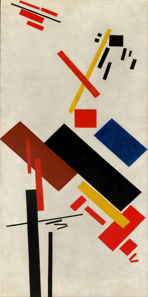 Composición Suprematista By Kazimir Malevich, Malevich Picture Abstract Artwork Canvas Print Wall Art Poster Sticker