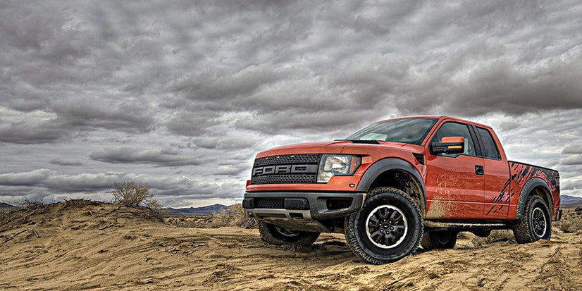 The Ford Raptor Canvas Print, Ford Raptor Canvas Wall Art Poster Sticker