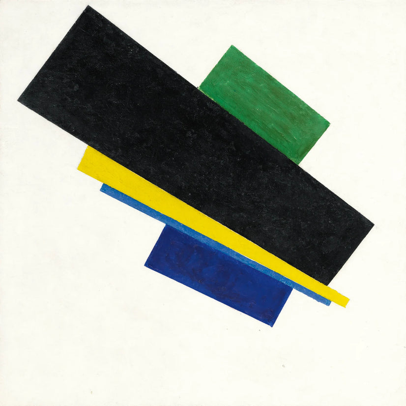 Composición Suprematista By Kazimir Malevich, Malevich Picture Abstract Artwork Canvas Print Wall Art Poster Sticker