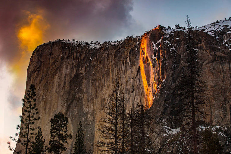 Yosemite Firefall Wall Art Canvas Poster Canvas Print Decor Wall Art Poster Sticker