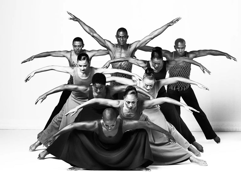 Alvin Ailey American Dance Theater in Ailey's "Revelations" Wall Art, Canvas Print Poster Sticker